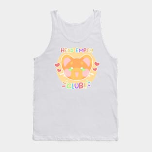 Head Empty Club Cat Tank Top